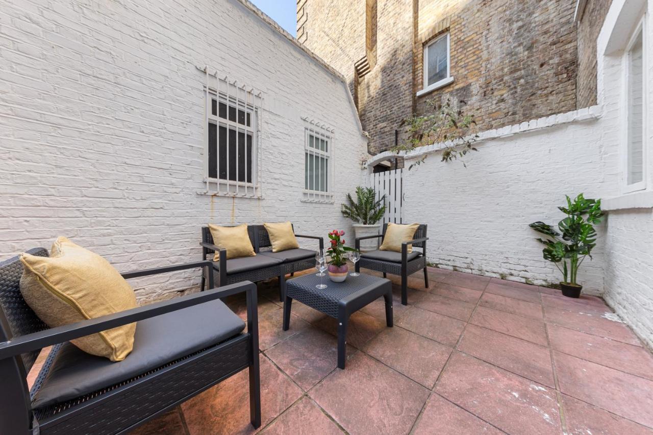 Apartamento Harrods 2 Bed Lux Flat W/Patio Londres Exterior foto