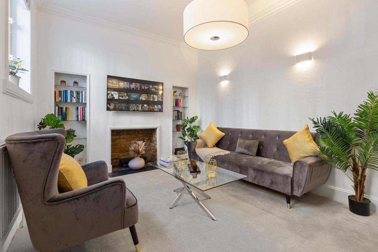 Apartamento Harrods 2 Bed Lux Flat W/Patio Londres Exterior foto